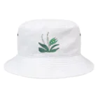 RetrowaveFlowerのRetrowaveFlower-スズラン- Bucket Hat