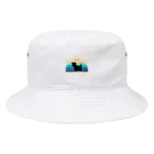 dreamy-designのわんちゃん　ヨークシャテリア Bucket Hat