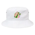 さちあきのおみせの季節のちまきハリネズミ Bucket Hat