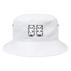 ゆるねこshopのお腹のでてる猫9 Bucket Hat