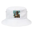 shime_savaの地獄の沙汰も金次第 Bucket Hat