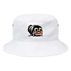 m_uu33ショップのホラーなペキニーズ Bucket Hat