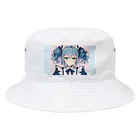 angry  maidの怒りとメイド Bucket Hat