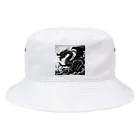 AAしょっぷの龍のグッズですよー Bucket Hat