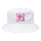 きなこのHappy Lifeのまったりネコ Bucket Hat