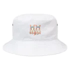 lamkksのふわふわかわいいうさぎの双子 Bucket Hat