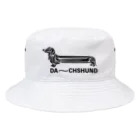 chicodeza by suzuriのダーーーークスフンド Bucket Hat