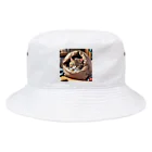 KikimimiネコのKikimimiネコ（袋入り） Bucket Hat