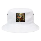 AQUAMETAVERSEの恐竜に乗ってジヤングル探険　なでしこ1478 Bucket Hat