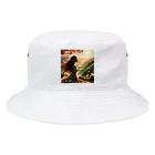 SWQAの春風に吹かれる女王 Bucket Hat