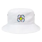 令和のくまさんのHeard Flower Bucket Hat