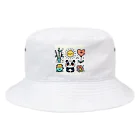 はむはむのかわいいデザイン　人気アイテム Bucket Hat