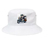 namidamakiのちょい悪オヤジ犬 Bucket Hat