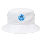 aqua_bioの太陰大極イルカの宝石 Bucket Hat