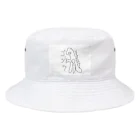 hetaTのhetaTゴジラ Bucket Hat