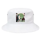 Riollaの緑の女の子 Bucket Hat