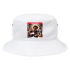 Design.DachsのI LOVE DACHS_03 Bucket Hat