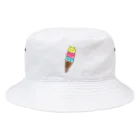 yuruchara_creatureの今にも溶けそうなアイス Bucket Hat