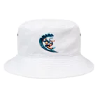 Isekai_animal_manの夏だ！ドラゴンもサーフィンだ Bucket Hat