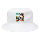 かるるんショップの海と南国と水着と　夏休み Bucket Hat