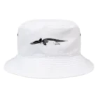 ayunksyのマッコウクジラの標本 Bucket Hat