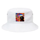 crazy_x_crazyのトリップドッグ2 Bucket Hat