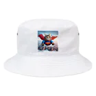 K工房のニャンコヒーロー Bucket Hat
