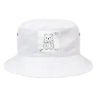 ganeshaのかわいいクマ Bucket Hat