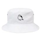 ぷーのゆるいシマエナガちゃん Bucket Hat