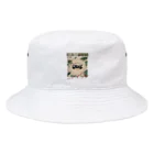 si-moのゆっくりまったりリラックス　Chillax!シリーズ Bucket Hat