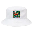 yukki1975のピクセルアートの5月 Bucket Hat