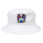 shiro_cafeの近未来美容師 Bucket Hat