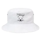 Crapuraの棚からぼたもちCat Bucket Hat