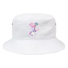 綾錦工房 りこりすの三味線 -雪月花- 【桜】 Bucket Hat