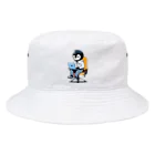 エンジニアあにまる。のエンジニアぺんぎん。2 Bucket Hat