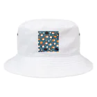 AokikkiYunのくるくるマンチカン Bucket Hat