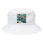 hitayakiの海辺のヨットハーバー Bucket Hat