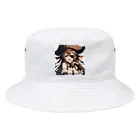 リリアのファンタジーのAI美少女リリアの海賊姿 Bucket Hat