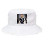 Kobayashi Kayoのランウェイを歩くモデル猫 Bucket Hat