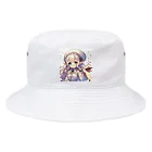 aaammmamのエルフ　美少女　漫画　アニメ Bucket Hat