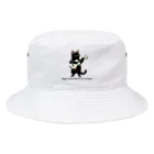 チェリモヤのねことウクレレ Bucket Hat