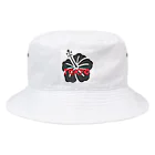 AFFFAのTOKYOハイビスカス Bucket Hat