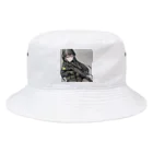 irwin00の戦う乙女シリーズ 黒瀬 かなた Bucket Hat