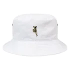 おしろのようせい五代ちゃんのえらそうなパグ Bucket Hat