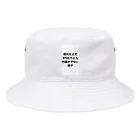 モチベーションはみんなの笑顔の売れたとて1円たりとも利益がでない帽子 Bucket Hat