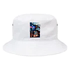 OTIRUBUTUBUTUのライオンロボットV1 Bucket Hat