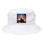 アニマル アイテム ショップの東京のたぬき Bucket Hat