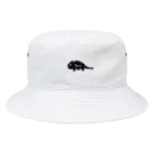 旅するOHANA族のBlack.レオン Bucket Hat