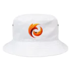 Shin〜HTのお店のスタイリッシュ炎 Bucket Hat