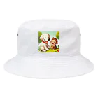 みんかずショップのけんえんの仲良し Bucket Hat